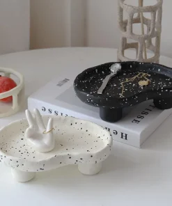 Ink Spots Footed Catch All Tray