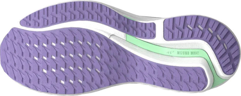 Mizuno Wave Inspire 21 Womens Running Shoes - Grey - Image 2