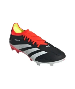 Adidas Adults Football Boots Predator Pro FG Black/White/Solar Red