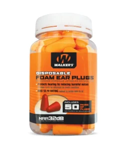 Walkers Foam Ear Plugs 50 Pair Jar