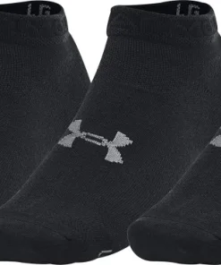 Under Armour Essentials (3 Pack) Low Socks - Black