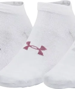 Under Armour Essentials (3 Pack) Low Socks - White