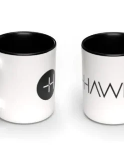 Hawke Hawke Logo Mug (White/Black - 148mmx210mm) Ceramic Mug
