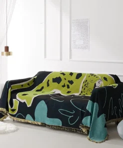 Jade Tiger Tapestry & Throw Blanket