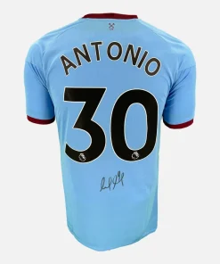 Michail Antonio Signed West Ham United Shirt Away 2020-21 [30]