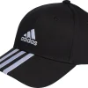 adidas 3 Stripes Cotton Twill Cap - Black