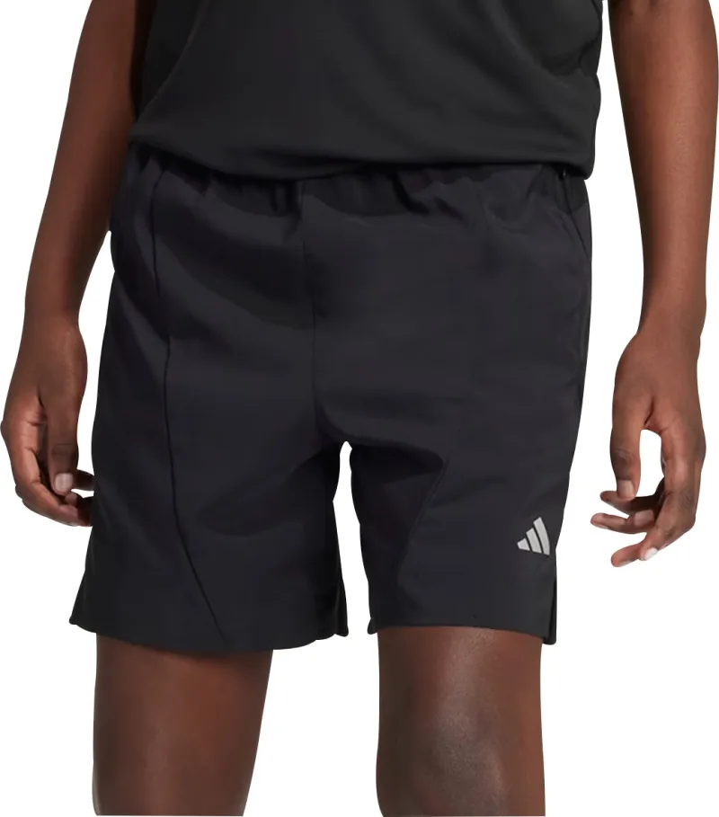 adidas Woven Junior Running Shorts - Black