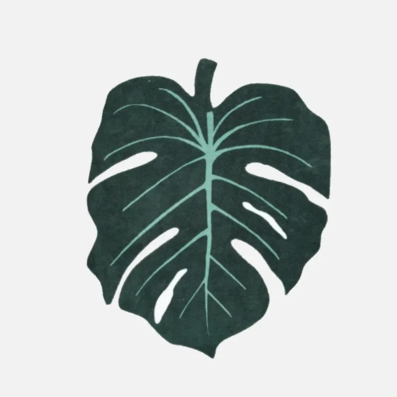 Monstera Leaf Luxury Area Rug - Image 2