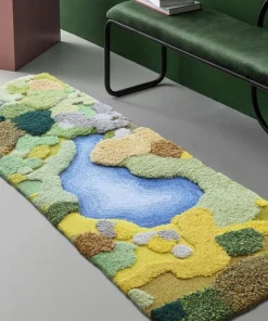 Moving City Wool Handmade Area Rug