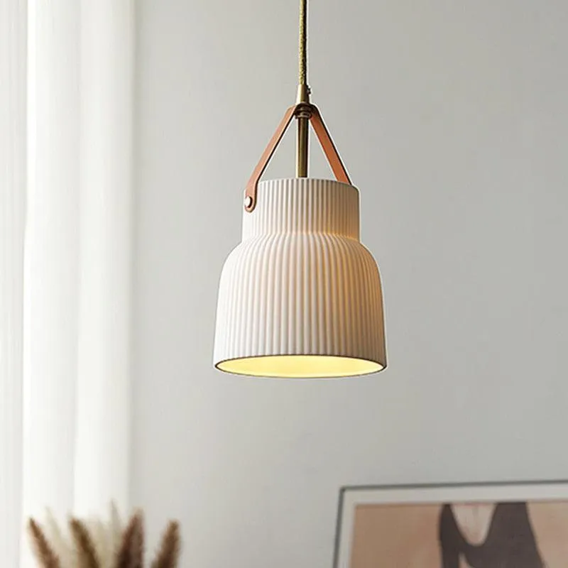 Gina Ridged Ceramic Pendant Lights