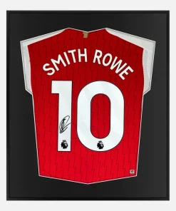 Framed Smith-Rowe Signed Shirt, Arsenal Home [Lite]