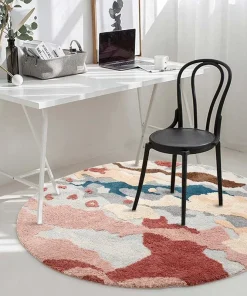 Soft Pastures Round Area Rug