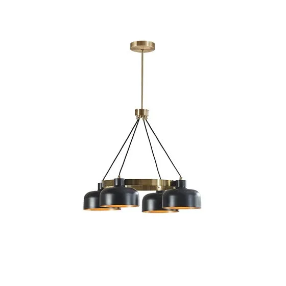 Abbott Metal Shade Chandelier - Image 2