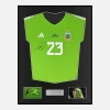 Framed Emiliano Martinez Signed Argentina Shirt Goalkeeper World Cup [Classic]
