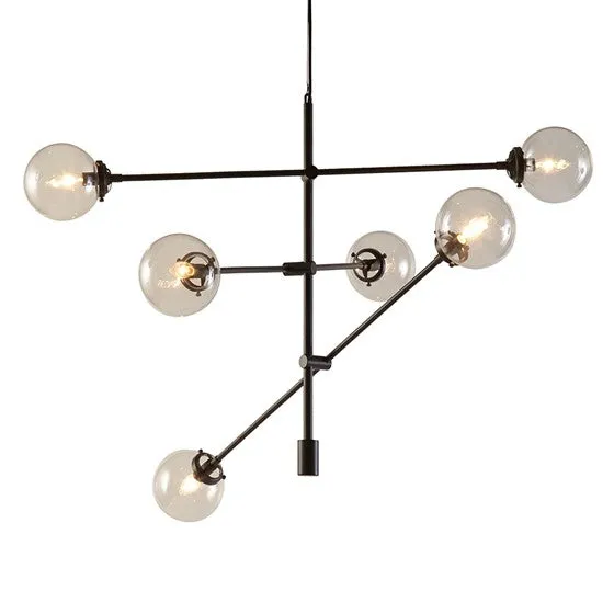Cyrus Light Architectural Metal Chandelier - Image 3