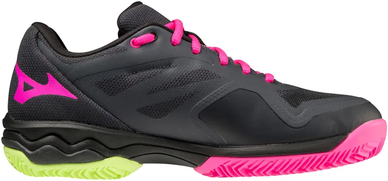 Mizuno Wave Exceed Light Womens Padel Shoes - Black - Image 3