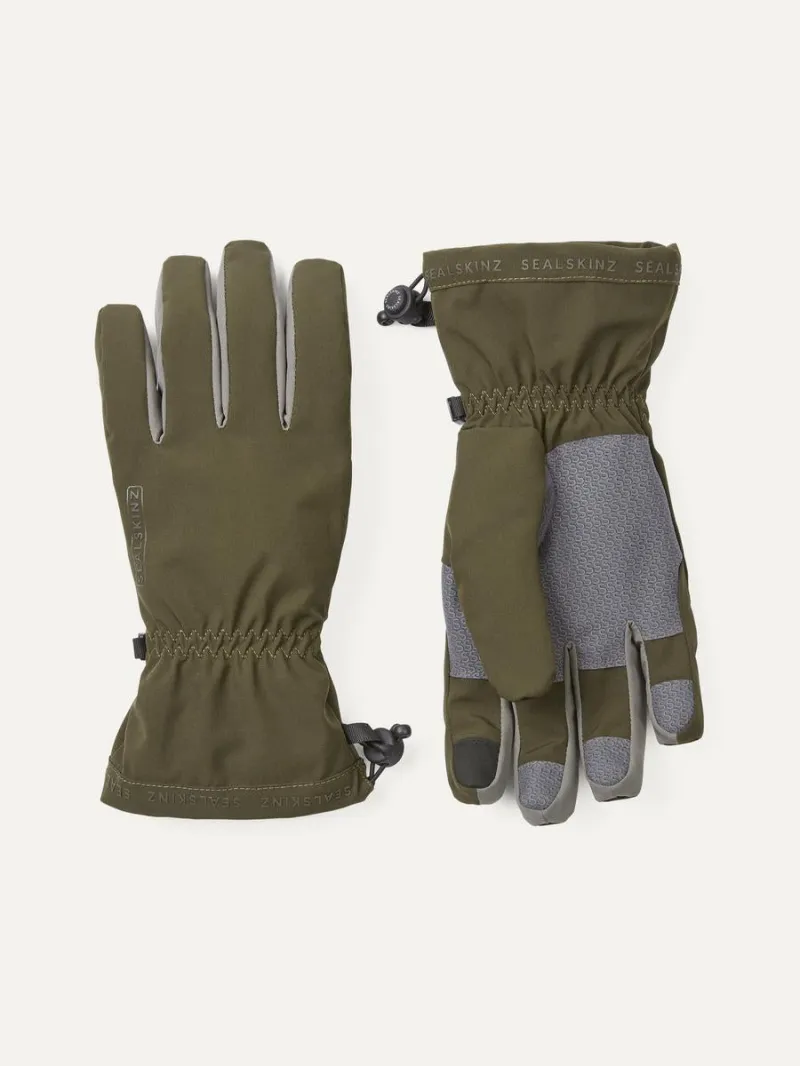Sealskinz Drayton Waterproof Lightweight Gauntlet Olive Unisex GLOVE