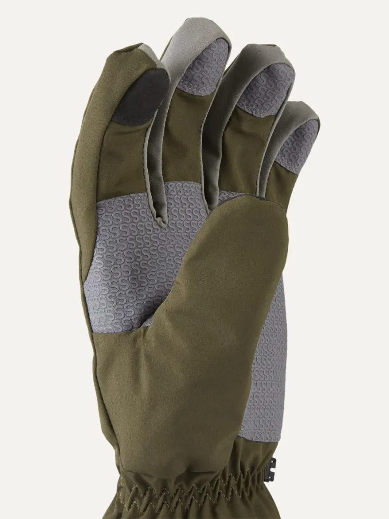 Sealskinz Drayton Waterproof Lightweight Gauntlet Olive Unisex GLOVE - Image 3