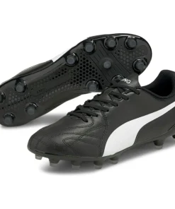 PUMA KING SENIOR HERO 21 FG FOOTBALL BOOT - BLACK/WHITE (106554)
