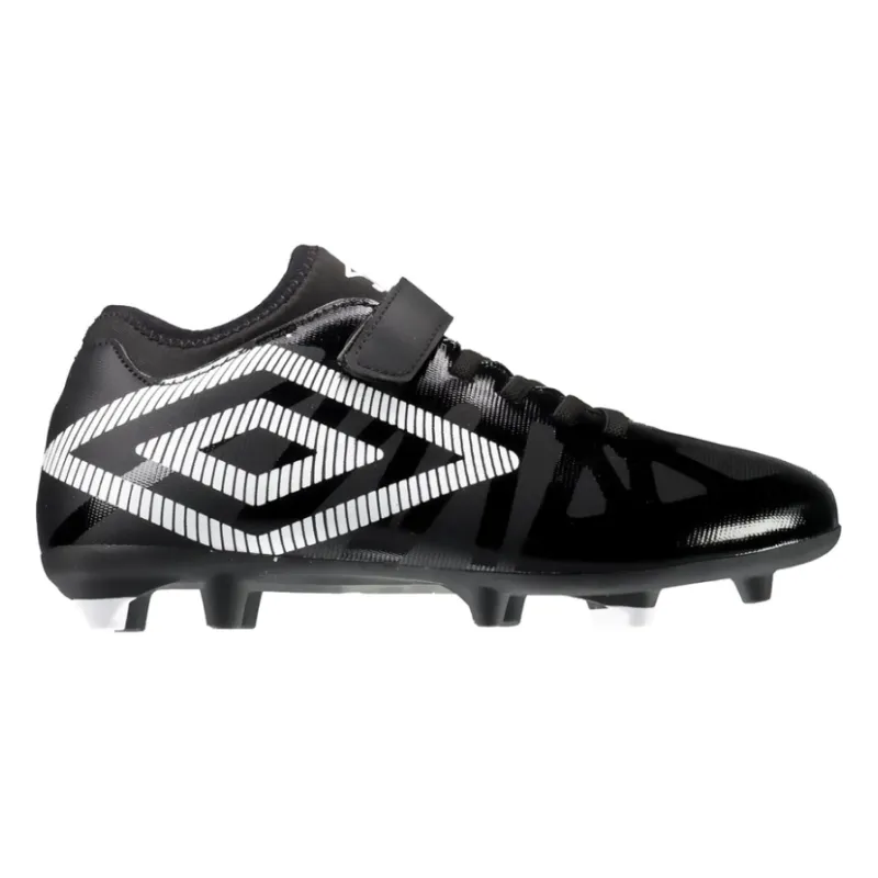 Umbro Kids Football Boot Ventura FG VE Black/White