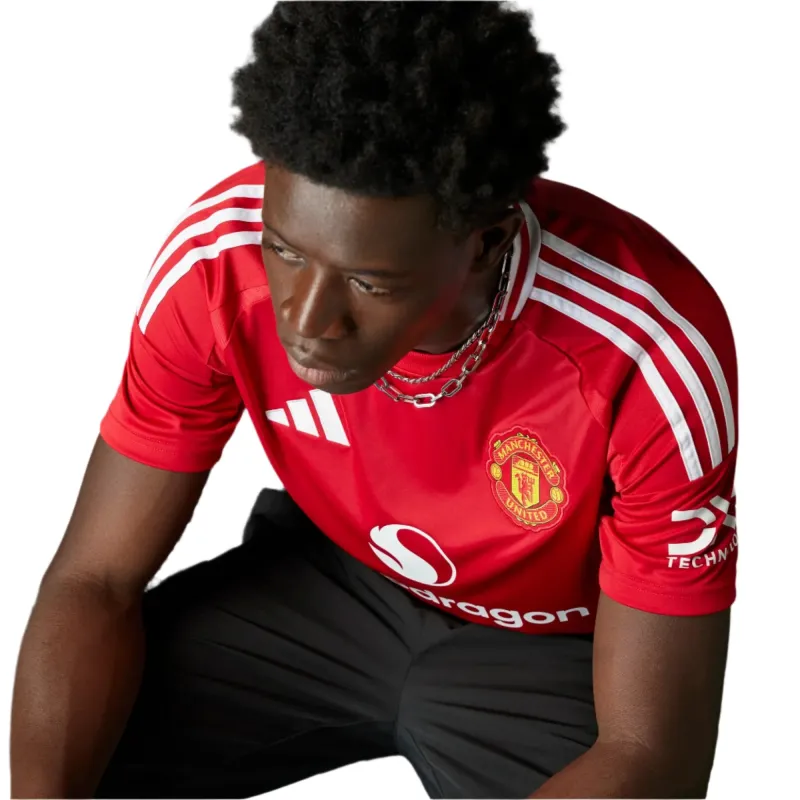 Adidas Adults Manchester United 24/25 Home Jersey - Image 2