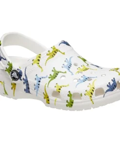 Crocs Boys Kids Classic Clog Character Print Dinosaur