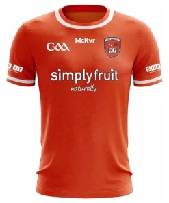 McKeever Youth Armagh GAA 2024 Home Jersey Orange/White