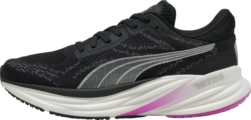 Puma Magnify Nitro 2 Womens Running Shoes - Black