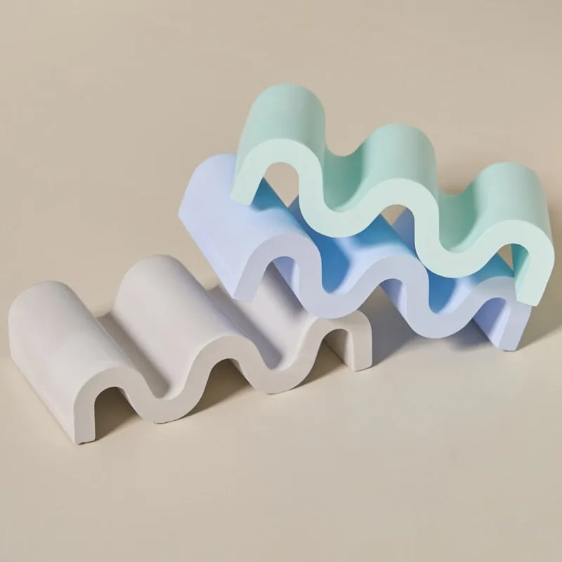 Zig Zag Ceramic Tray & Organizer - Image 2