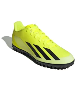 Adidas Adults Astro Turf X Crazyfast Club TF Team Solar Yellow/Core Black/Cloud White