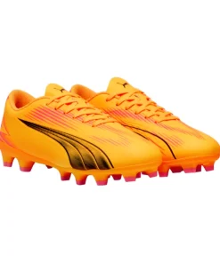 Puma Football Boots Ultra Play FG/AG Sun Stream/Puma Black/Sunset Glow