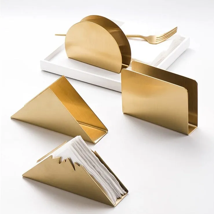 Gold Style Napkin Holder