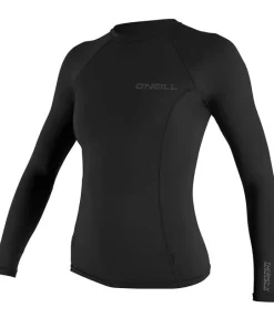 ONEILL WOMENS THERMO X LONG SLEEVE TOP - BLACK (5025 002)