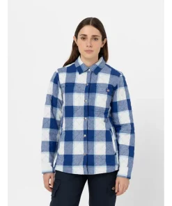 Dickies Flannel Shirt Jacket Surf Blue