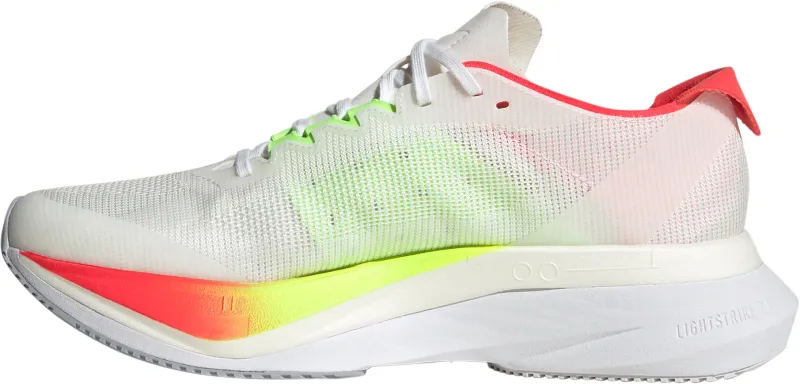 adidas Adizero Boston 12 Womens Running Shoes - White - Image 3