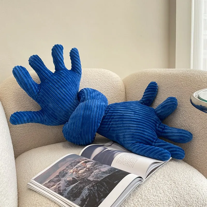 Jazz Hands Corduroy Knotted Pillow - Image 3