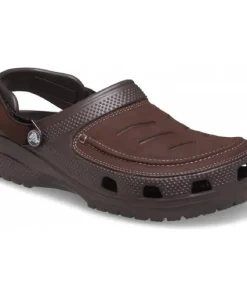 Crocs Mens Yukon Vista II LiteRide Clog Espresso/Mushroom