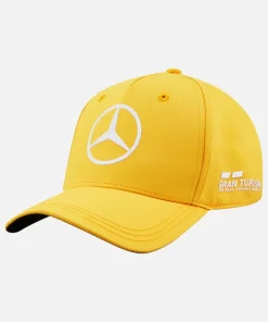 Lewis Hamilton 2020 Abu Dhabi GP Mercedes Cap F1 [Yellow]