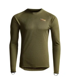 Sitka Core Lightweight Crew - LS Pyrite