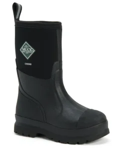 Muck Boots Chore Classic Mid Patterned Wellington Black