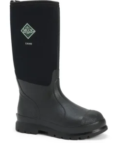 Muck Boots Chore Classic Hi Patterned Wellington Black