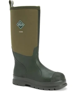 Muck Boots Chore Classic Hi Patterned Wellington Moss