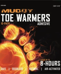 Muddy Toe Warmer W/ Adhesive / 10 Pack