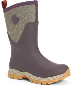 Muck Boots Arctic Sport Mid Wellington Boots Wine