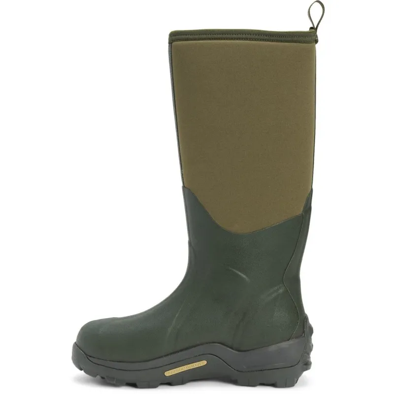 Muck Boots Arctic Sport Pull On Wellington Boot Moss/Moss - Image 2