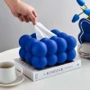 Ball Shape Ceramic Tissue Storage Box Organizer