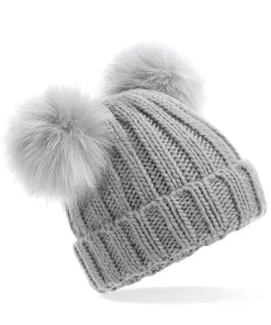 RALAWISE JUNIOR BOBBLE HAT - GREY (R414B)