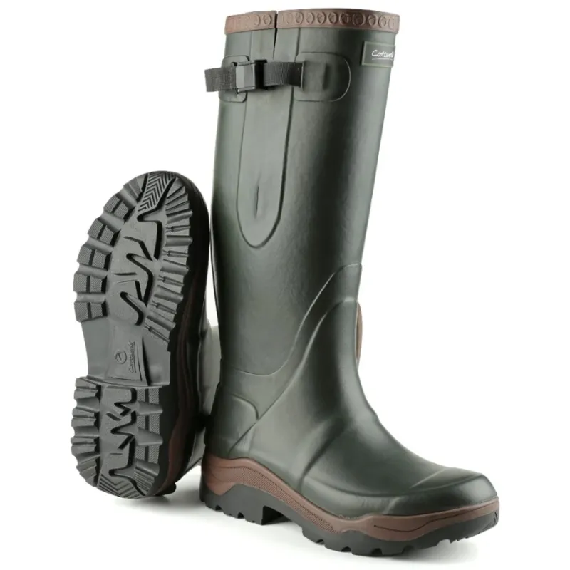 Cotswold Mens Welly Boot Compass Green - Image 3
