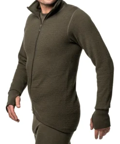Woolpower Full Zip Jacket 400 Pine Green