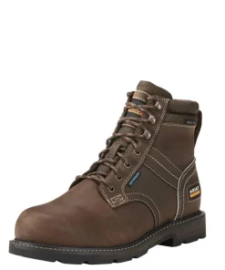 Ariat Groundbreaker 6" Lace Steel Toe Waterproof Work Boot